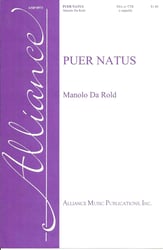 Puer Natus SSA choral sheet music cover